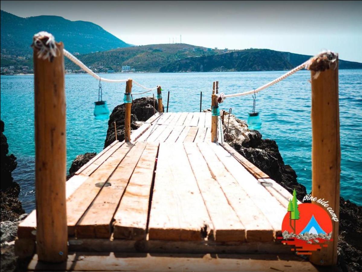 Pine Side Camp Otel Himarë Dış mekan fotoğraf